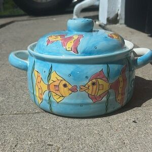 Vintage Magnolia Fish Souper